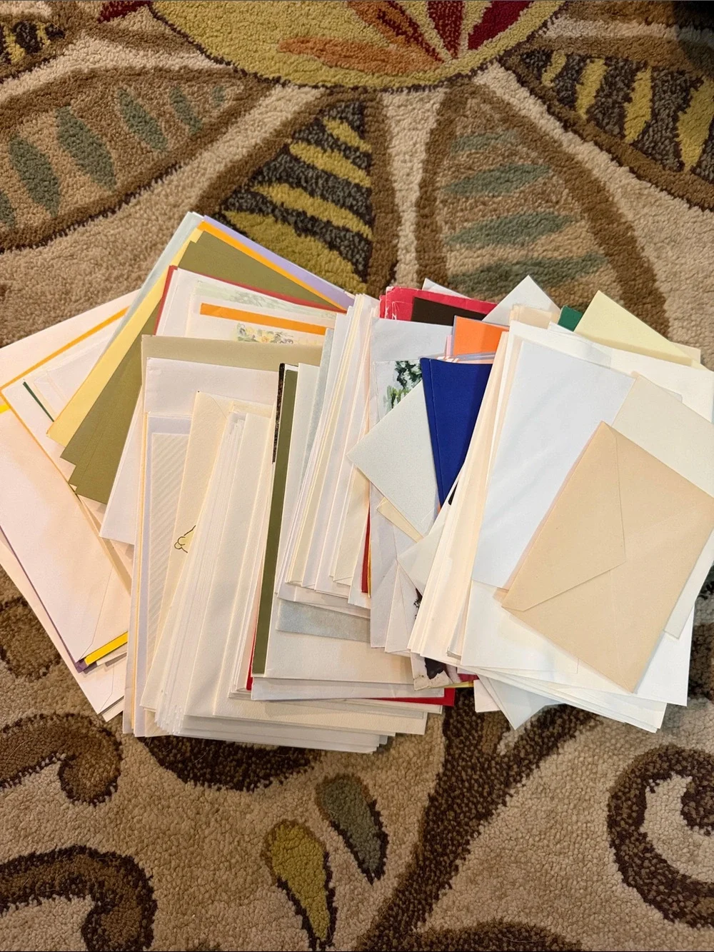 Assorted White and Neutral Envelopes and Stationery Pack